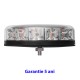 Girofar LED aerodinamic (doar 4,5 cm inaltime) 12-24V 12 LED-uri de 3W - 5 ani Garantie - 1 punct (ax filetat) de prindere